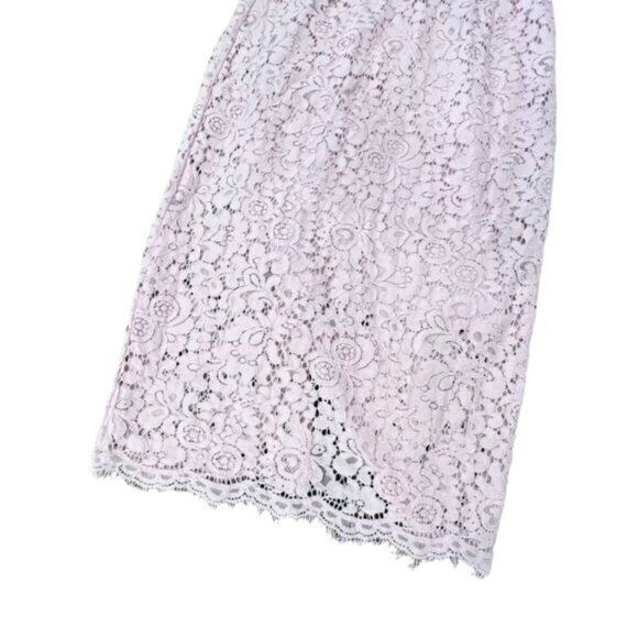 Express Y2K Dress Sz 0 Pink Eyelet Corset Sleeveless Satin Barbie Cottage Fairy - Picture 2 of 13